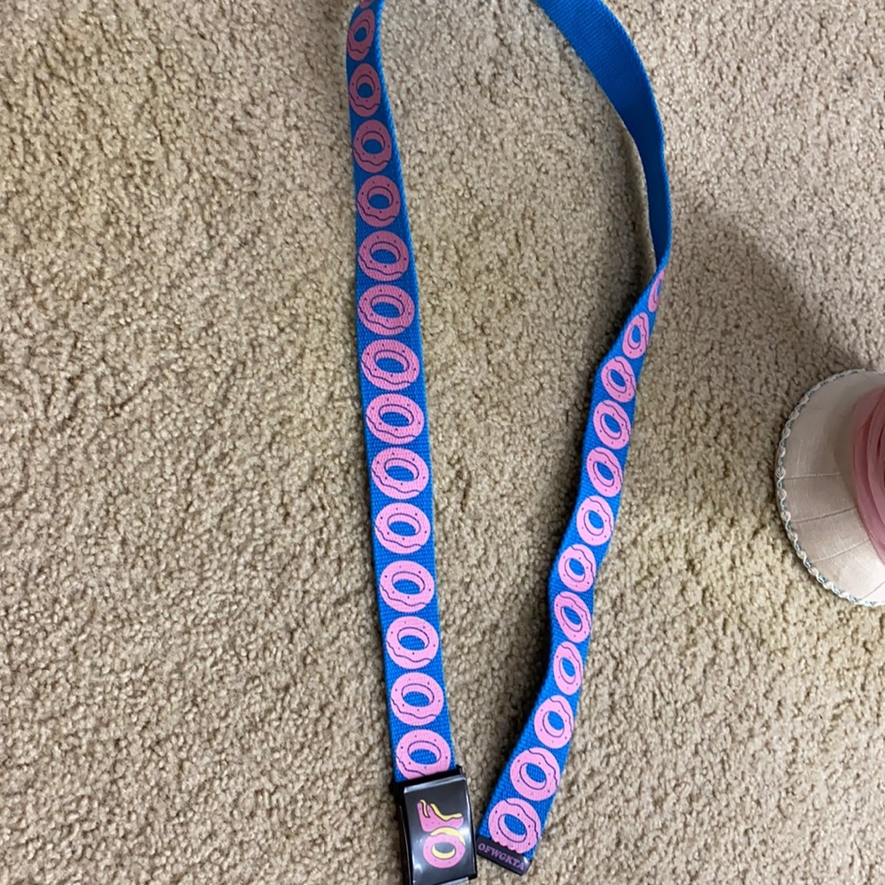 Odd Future "OF" Donuts Belt